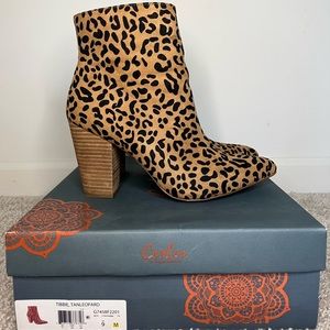 Carlos Leopard Bootie